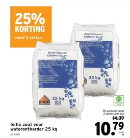 GAMMA Isifix zout voor waterontharder 25 kg aanbieding