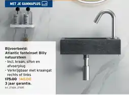 GAMMA Atlantic fonteinset Billy natuurstee aanbieding