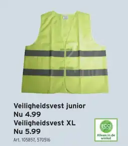 GAMMA Veiligheidsvest junior Nu 4.99 aanbieding