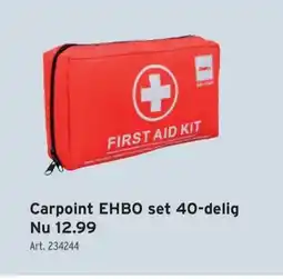 GAMMA Carpoint EHBO set 40-delig aanbieding