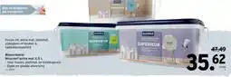GAMMA Muurverf extra mat 2,5 L aanbieding