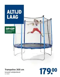 GAMMA Trampoline 305 cm aanbieding
