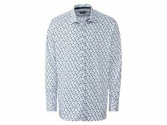 NOBEL LEAGUE® Katoenen slim fit businessoverhemd (42)