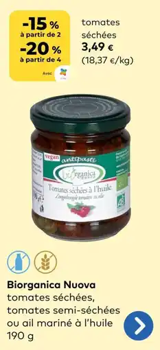 Bio Planet Biorganica Nuova tomates séchées aanbieding