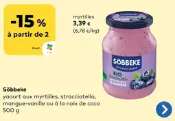Bio Planet Söbbeke myrtilles aanbieding