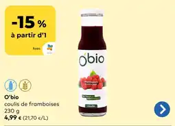 Bio Planet O'bio aanbieding