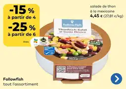 Bio Planet Followfish salade de thon à la mexicaine aanbieding