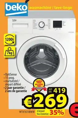 ElectroStock Beko wasmachine / lave-linge aanbieding