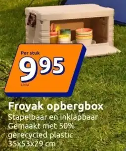 Action Froyak opbergbox aanbieding