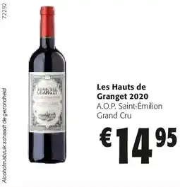 Colruyt Les Hauts de Granget 2020 aanbieding