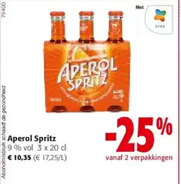 Colruyt Aperol Spritz 9 % vol 3 x 20 cl aanbieding