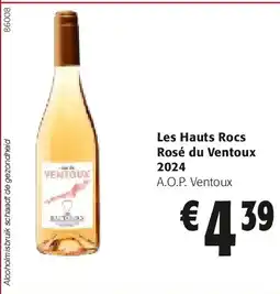 Colruyt Les Hauts Rocs Rosé du Ventoux 2024 aanbieding