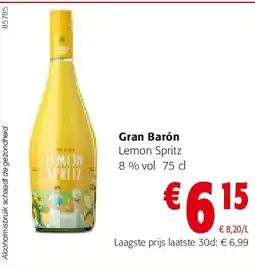 Colruyt Gran Barón Lemon aanbieding