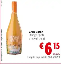 Colruyt Gran Barón Orange Spritz aanbieding