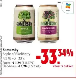 Colruyt Somersby Apple aanbieding
