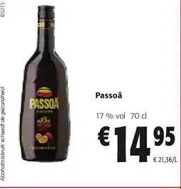 Colruyt Passoã 17 % vol 70 cl aanbieding