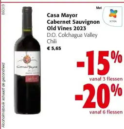 Colruyt Casa Mayor Cabernet Sauvignon Old Vines 2023 aanbieding
