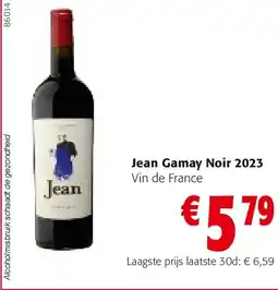 Colruyt Jean Gamay Noir 2023 aanbieding