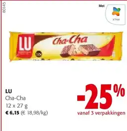 Colruyt LU Cha-Cha 12 x 27 g aanbieding