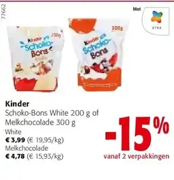 Colruyt Kinder Melkchocolade 300 g White aanbieding