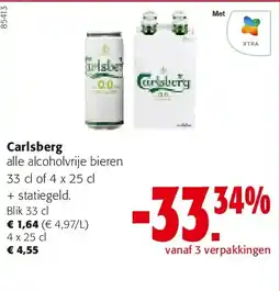 Colruyt Carlsberg Blik 33 cl aanbieding