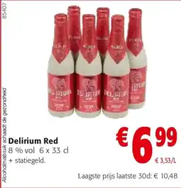 Colruyt Delirium Red aanbieding