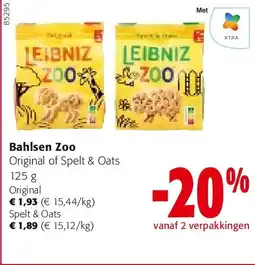 Colruyt Bahlsen Zoo Original aanbieding