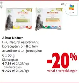 Colruyt Almo Nature Kiprecepten aanbieding