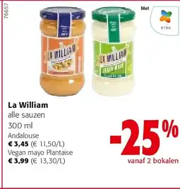 Colruyt La William Andalouse aanbieding