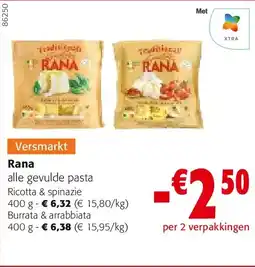 Colruyt Rana Ricotta & spinazie 400 g aanbieding