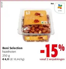 Colruyt Boni Selection hazelnoten 250 g aanbieding