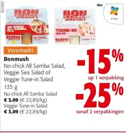 Colruyt Bonmush No-chick All Samba Salad aanbieding