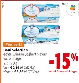 Colruyt Boni Selection Vol aanbieding