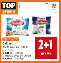Colruyt Galbani Mozzarella aanbieding