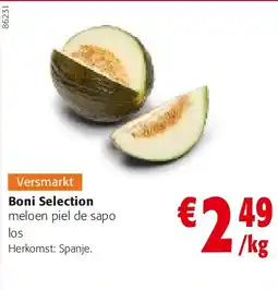 Colruyt Boni Selection meloen piel de sapo los aanbieding