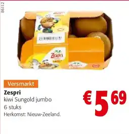 Colruyt Zespri aanbieding