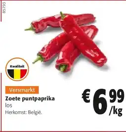 Colruyt Zoete puntpaprika aanbieding