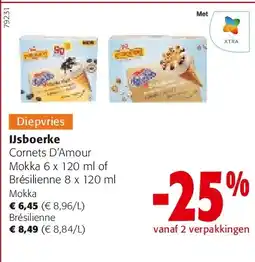Colruyt IJsboerke Mokka aanbieding