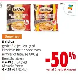 Colruyt Belviva Belgische frieten aanbieding
