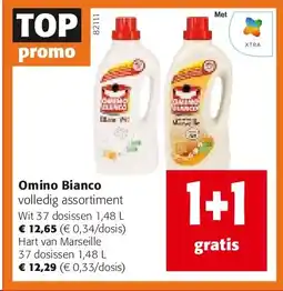 Colruyt Omino Bianco Wit 37 dosissen 1,48 L aanbieding