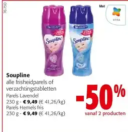 Colruyt Soupline Parels Lavendel 230 g aanbieding