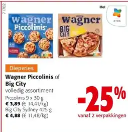 Colruyt Piccolinis 9 x 30 g aanbieding
