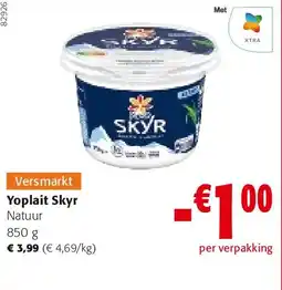 Colruyt Yoplait Skyr Natuur 850 g aanbieding
