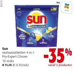 Colruyt Sun Pro-Expert Citroen 16 stuks aanbieding