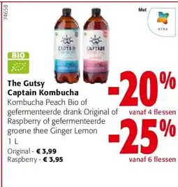 Colruyt The Gutsy Captain Kombucha Original aanbieding