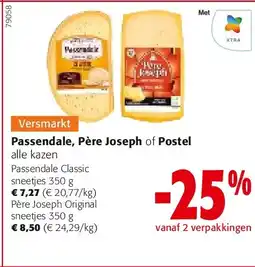 Colruyt Passendale Classic sneetjes 350 g aanbieding