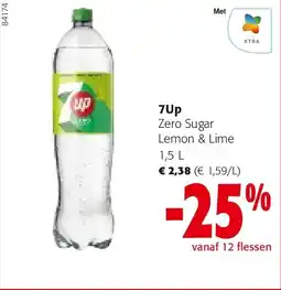 Colruyt 7Up Zero Sugar aanbieding