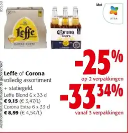 Colruyt Leffe Blond 6 x 33 cl aanbieding