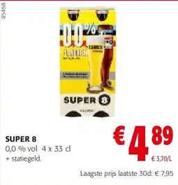 Colruyt SUPER 8 aanbieding