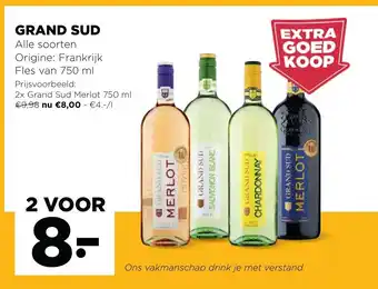 Jumbo Grand sud 750 ml 2 voor aanbieding